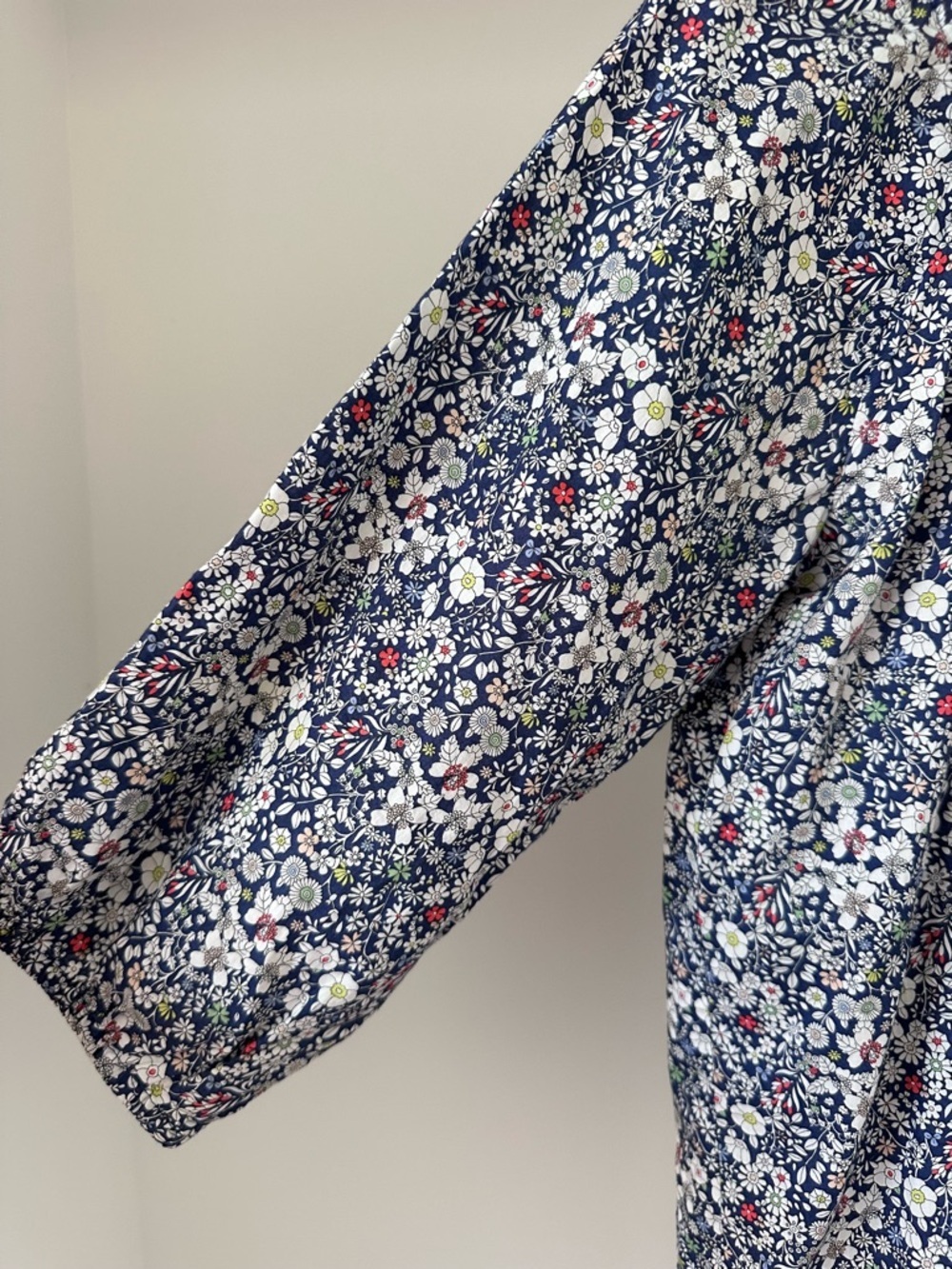 J. Crew Liberty Print‎ "June Meadow" Floral Peasant Blouse XS - Picture 2 of 9